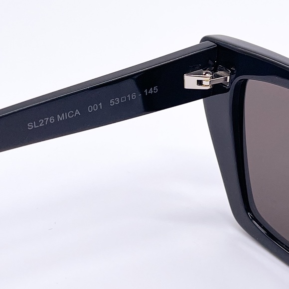 NEW SAINT LAURENT SL276 001 SAINT LAURENT MICA BLACK SUNGLASSES SL 276 - Picture 11 of 12